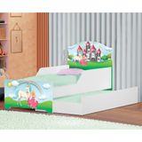 Mini Cama Infantil Com Auxiliar Pop Reino Da Princesa