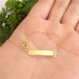 Pulseira Em Ouro 750, Pulseira Infantil Menino Em Ouro 18k