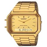 Relógio Casio Vintage Aq-230ga-9dmq Dourado