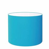 Cúpula Abajur E Luminária Cp-7022 Ø45x30cm Cor Azul Turquesa