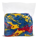 Rede de Proteção Reforçada Colorida Premium ChicoPlay para Cama Elástica 2 m