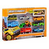 Pack Com 9 Carros Sortidos Matchbox - Mattel