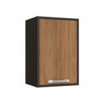 Aéreo 1 Porta 40cm Em Mdp Preto Fosco