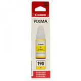 Refil De Tinta Pixma Amarela Gi-190 Canon Amarelo