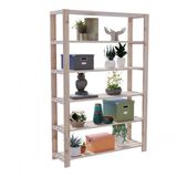 Organizador De Plantas Modelo Estante 6 Prateleiras