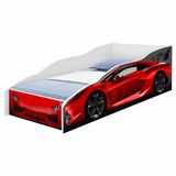 Cama Solteiro Carro Vermelho Com Colchão