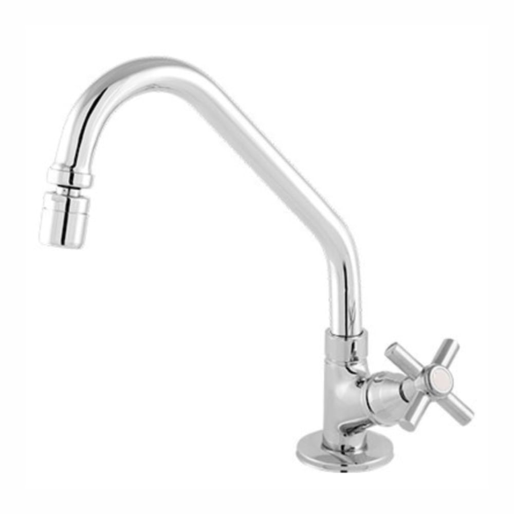 Torneira Cozinha Bica Móvel 1168 C-31 1/4 Volta Arejador