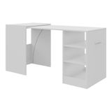 Aparador Bar Com Mesa Dobrável Multimóveis Ibiza Branco