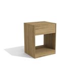 Mesa De Cabeceira 1 Gaveta 1 Nicho Kappesberg Versa Itapuã 53 X 45cm