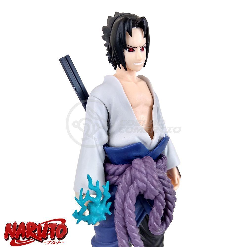Brinquedo Action Figure Sasuke Uchiha Shippuden 18cm - Carrefour