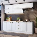 Cozinha Compacta 08 Peças Amy Casa 812 Branco