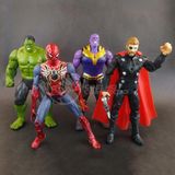 Kit 4x Bonecos Articulados 17cm Action Figure Vingador Nº21