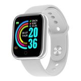 Relógio Smartwatch D20  Inteligente Ios e Android Branco