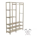 Prateleiras Suspensas Design Industrial 6 Andares Livros