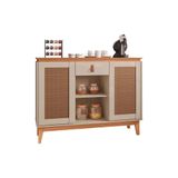 Aparador Buffet 2 Portas E 1 Gaveta Zoe Cor Off White