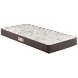 Colchão Solteiro Ecoflex Ecoline D-23 78x188x14 cm com tecido bordado em malha floral