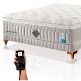 Colchão De Látex Smart Molas Ensacadas Qgel Solteiro 88x188cm