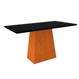 Mesa de Jantar New Ceval Jasmin 160 x 90 cm Ype com Preto