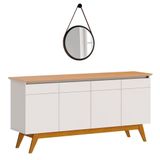 Balcão Buffet Classic Adnet 67cm Hi1 Off White/nature