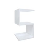 Mesa S Lateral De Apoio Ou Mesa De Cabeceira Branco Laca