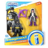 Imaginext Dc Super Friends Batman E Caçadora - Fisher Price