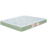 Colchão Casal Queen Sleep Max Espuma D33 158x198x25cm Branco/verde - Castor