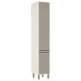 Paneleiro Luciane Linea Simples 2 Portas 711/222 Patina/mocca Laca