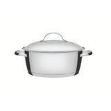 Caçarola Rasa Allegra 22 Cm 3,3 L Em Aço Inox