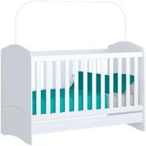 Berço Henn Mini Cama Bala De Menta I02 Branco