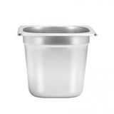 Kit 10 Cubas Gastronomica Inox Gn 1/6x150mm (176x162mm)