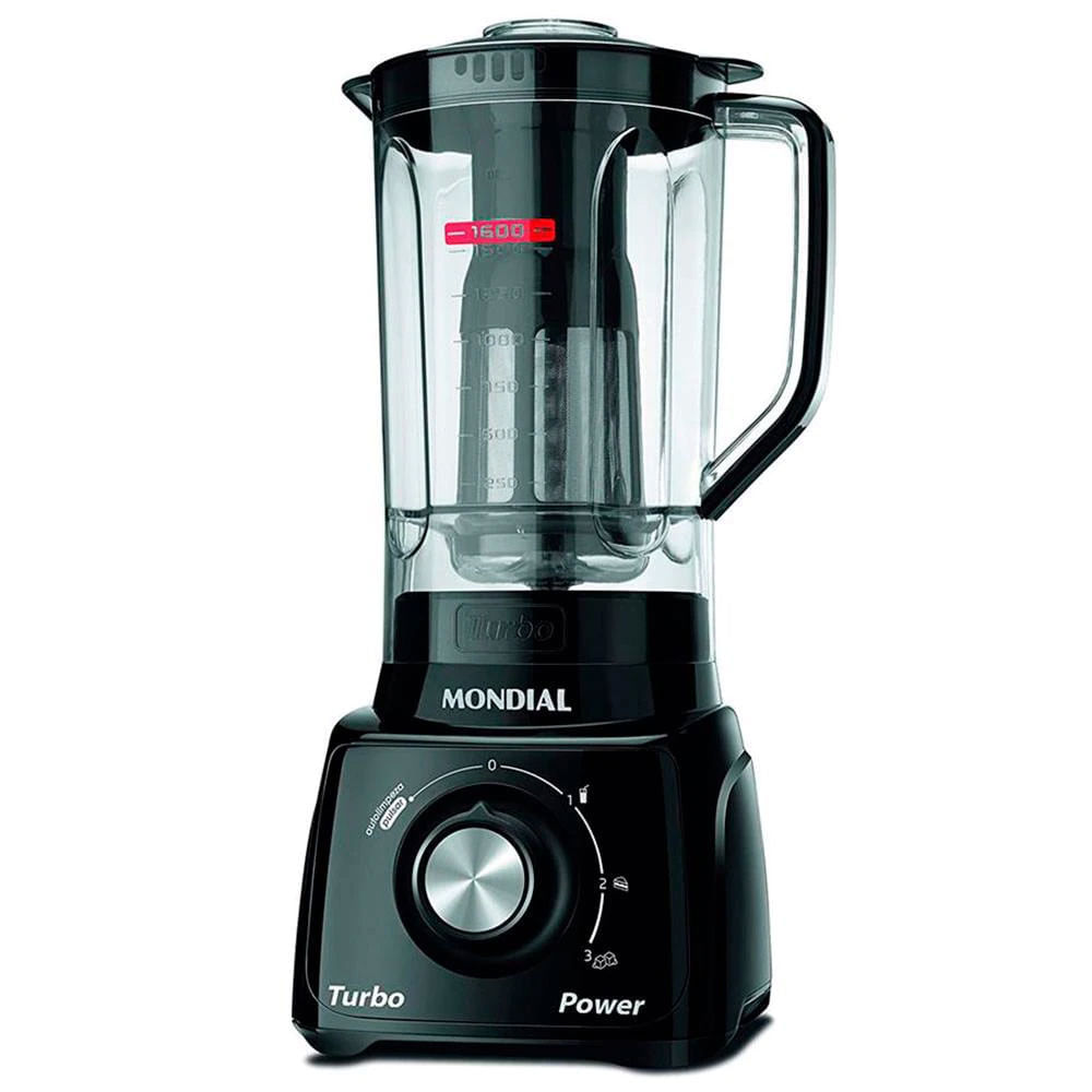 Liquidificador Mondial Turbo Power L-99 Fb 500w Com 3 Velocidades