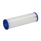 Refil Polipropileno Plissado Lavável 10&quot; Fdma - 10 Micras Branco