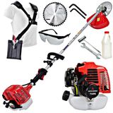 Roçadeira Profissional Nakashi T262m 26cc À Gasolina