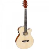 Violão Giannini Mini-jumbo Cutaway Aço Gsf-1d Natural Glossy