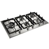 Cooktop Brastemp 5 Bocas Superautomático Gourmand BDK90DR