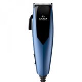 Máquina De Cortar Cabelo Gama Master 9pçs Azul/preto 110v