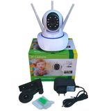 Camera De Segurança Robo 3 Antenas Ip Wifi 360 Yoosee/yyp2p