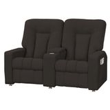 Poltrona Dupla Reclinável para Cinema Jetta MX8 Suede