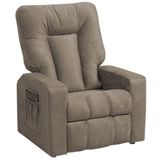 Poltrona do Papai Reclinável Pallas MX5 Suede