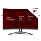 Monitor Gamer 31,5' AOC Agon Curved Widescreen com 300 milhões:1 max de Contraste - AG323FCXE