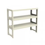 Estante com 3 Prateleiras Quadra Grifit Fendi