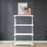 Estante Modular 4 Prateleiras Cube Eco Grifit Branco