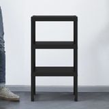 Estante com 3 Prateleiras Demi Quadra Grifit Preto