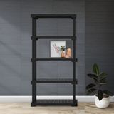 Estante 5 Prateleiras Cube Grifit Preto