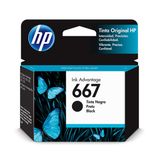 Cartucho HP 667 Preto Original (3YM79AB) Para HP Deskjet 2376, 2774, 2776, 6476, 5076, 5276