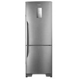 Refrigerador Bottom Freezer Inverter Panasonic 2 Portas Frost Free 480 Litros Aço Escovado - NR-BB71PVFX