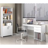 Escritório Compacto 2 Peças Office Branco