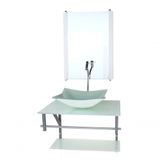 Gabinete Banheiro 60cm Cuba Retangular Branco Full