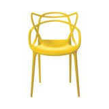 Cadeira Polipropileno Allegra Amarela Rivatti Amarelo