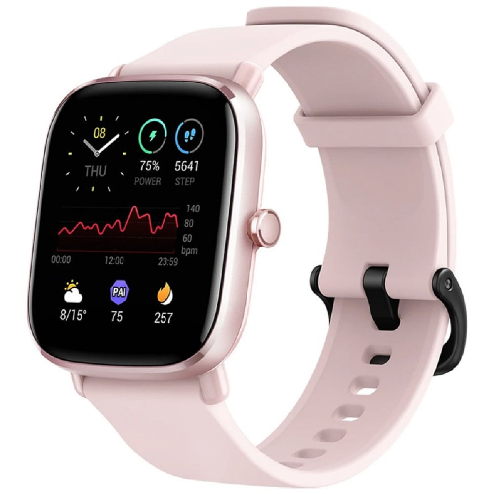 relógio amazfit rose